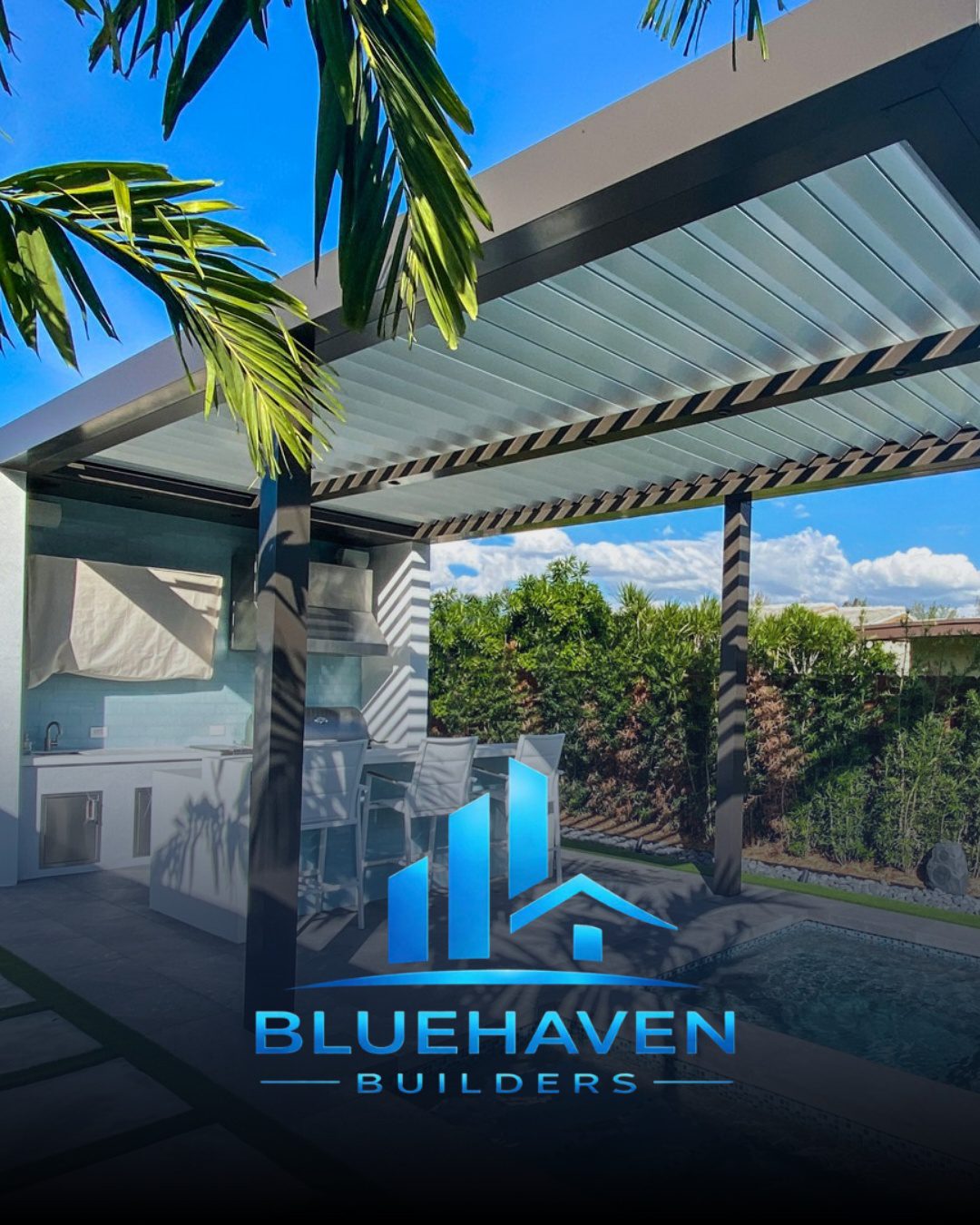 Outdoor living project by Bluehaven Builders