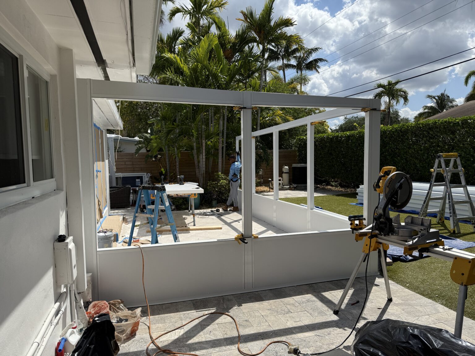 Outdoor living project by Bluehaven Builders