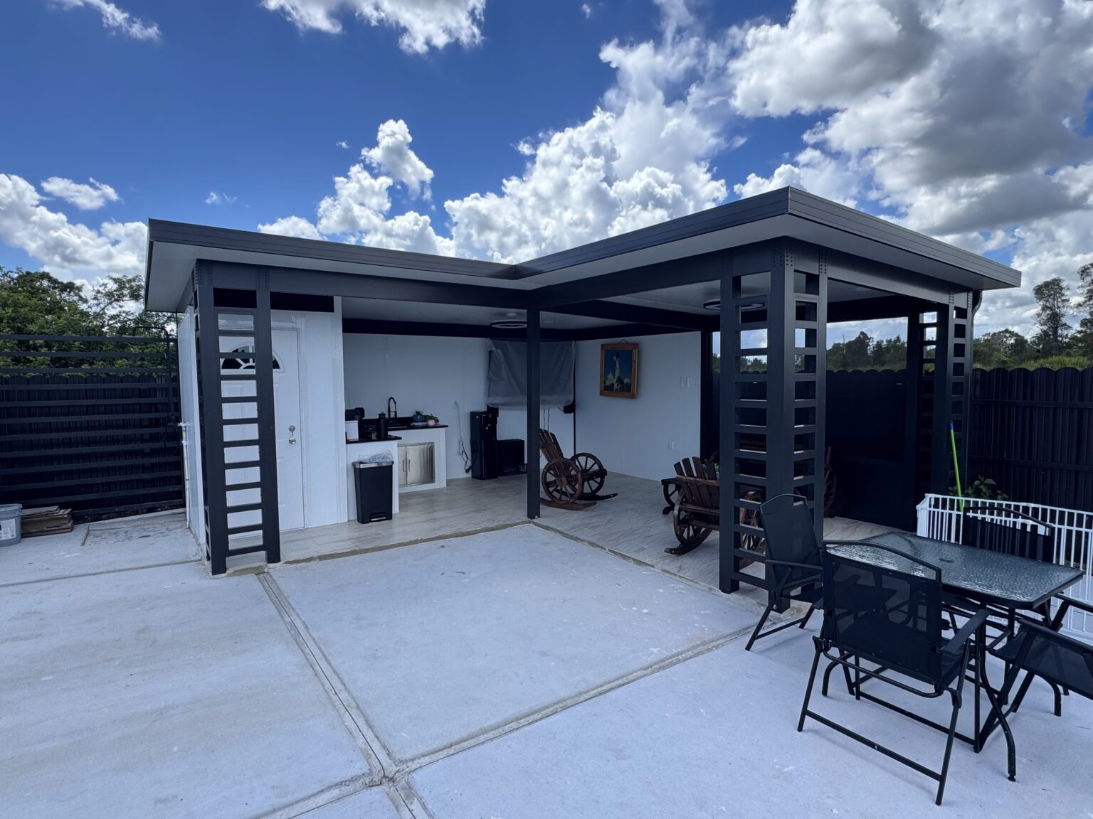 Outdoor living project by Bluehaven Builders